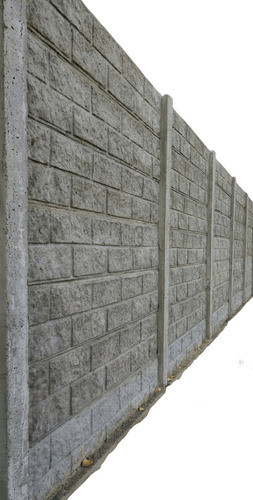 Cerco Tapial Premoldeado Símil Madera Quebracho Durmiente 0