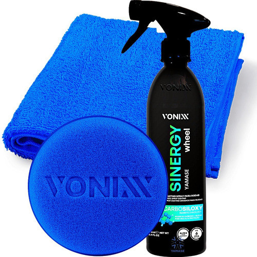 Sinergy Wheel Vonixx Vitrificador Aplicador Pano Microfibra 0