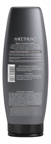 Máscara Cinza Aneethun Blond System 250g 1