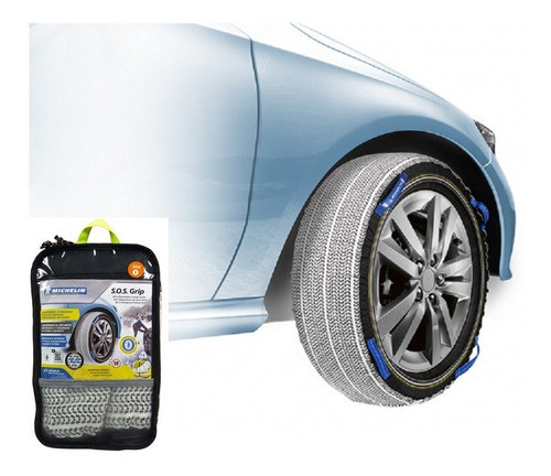 Kit Cadenas Nieve Michelin Textil Tela Sos 0 1 2 Grip Small 0