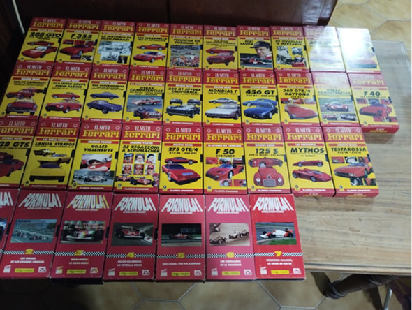 Colección El Mito En Vhs Serie Ferrari 0