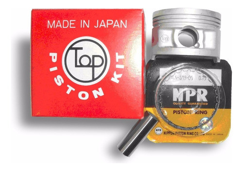 Kit De Piston Top Japon Honda Biz 105 0.50 50.50mm Fas Motos 0