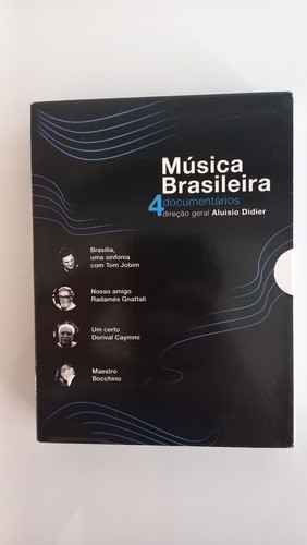 Box Dvd Música Brasileira 4 Documentários Aluisio Didier 0