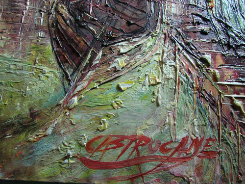 Pintura Castrocane / Paisaje Indonesio/ Tecnica Mixta # 26 1