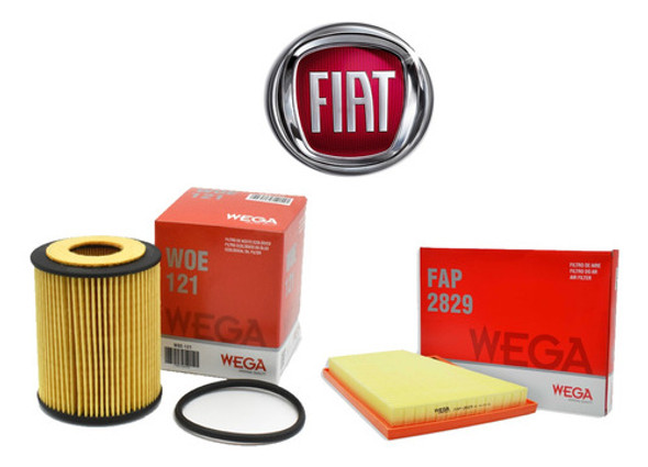 Kit Filtros Aire Y Aceite Fiat Pulse Argo Strada 1.3 0