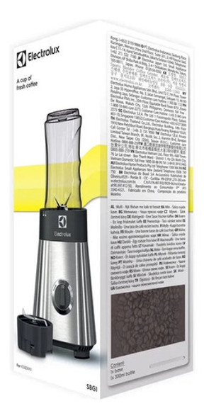 Conjunto Faca + Garrafa 300ml Misturadora Bse10 Electrolux 1 Conjunto Faca + Garrafa 300ml Misturadora Bse10 Electrolux 1