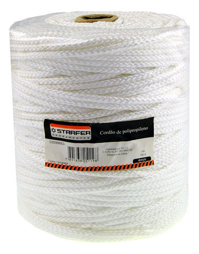 Cordao Polipropileno Artesanato Pesca Starfer 5mm 2kg 0