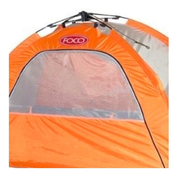 Carpa Playera Easy Tent 195 X 120 X 95 Cm Aluminizada Foco 1