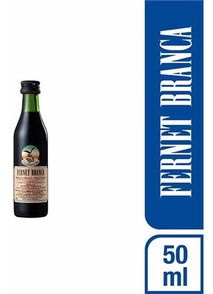Pack X 24 Unid. Fernet  Mini 5 Cc Branca 0