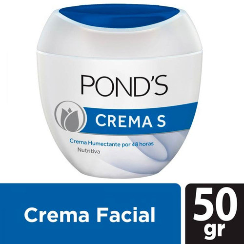 Crema  S 50 Gr Pond.s Cremas Para Rostro-cuerpo 0