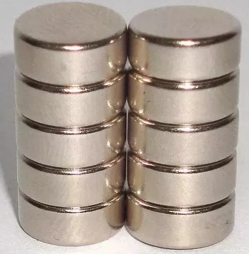 Ima De Neodímio Super Forte 10mm X 4mm 150 Peças 10x4mm 0