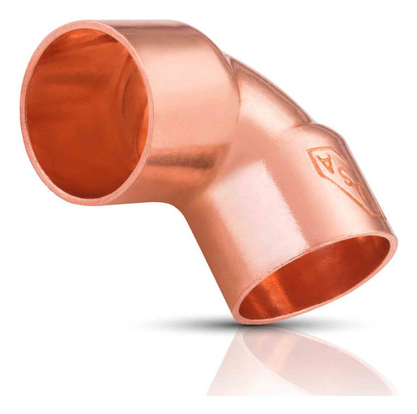 Codo De Cobre De 2 1/8 Para Refrigeracion 0