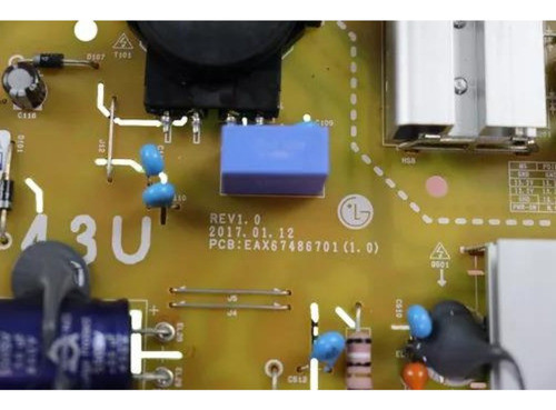 Placa Fonte Tv 43uj6300 43uk6310pse Eax67486701(1.0) 1