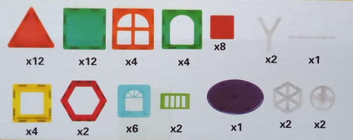 Magnetico Juego Didactico Imanes 62 Pzs Zaki Master Sale 1