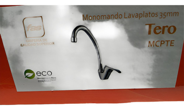 Grifería Para Cocina Monocomando De Mesada Mezcladora Fas 1