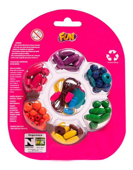 Miçangas Coloridas - Pulseira E Colar Barbie - Fun 1