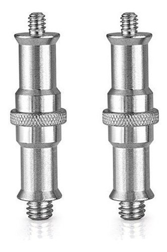 Neewer 2 Piezas Estandar 1/4 A 3/8 Pulgada De Metal Converti 0