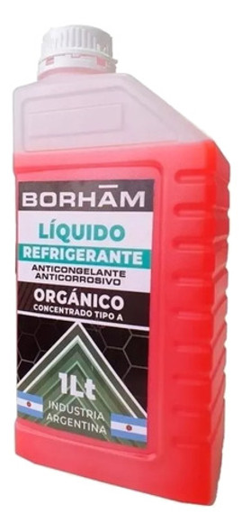 Liquido Refrigerante Rosa Borham Para Peugeot 408 - 2013 0
