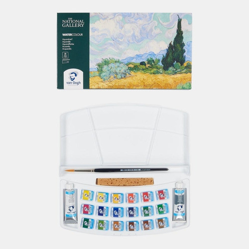 Acuarelas Pastilla Van Gogh Pastilla Caja Plastica X 18 0