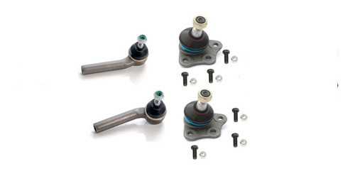 Kit Tren Delantero Rotulas + Extremos  Fiat Qubo 0