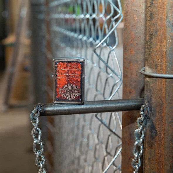 Encendedor Zippo Modelo 49658 Harley Davidson Original 1