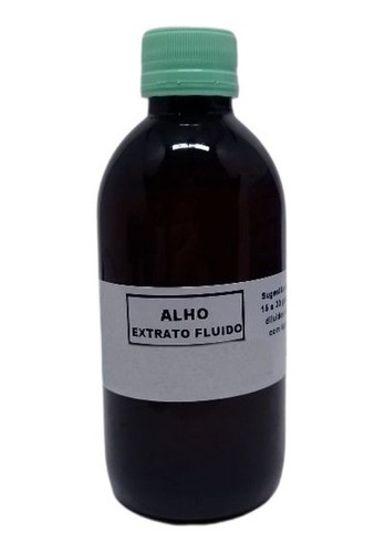 Extrato Fluido De Alho Embalagem Com 200ml 0