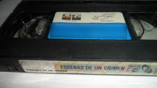 Vhs Escenas De Un Crimen (2001) 0