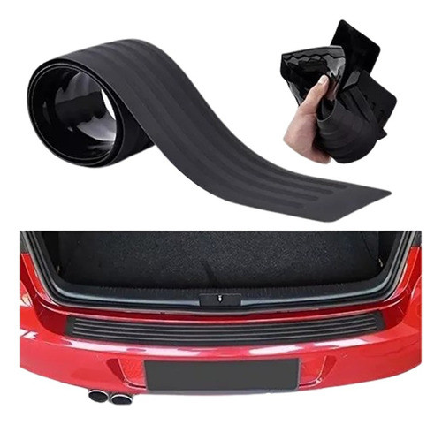 Bumper Protector Goma Paragolpe Trasero Entrada Baul 90cm G0 0