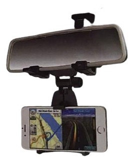 Soporte Celular Para Auto Esp/retrovisor  X2 Unidades Hsj532 0