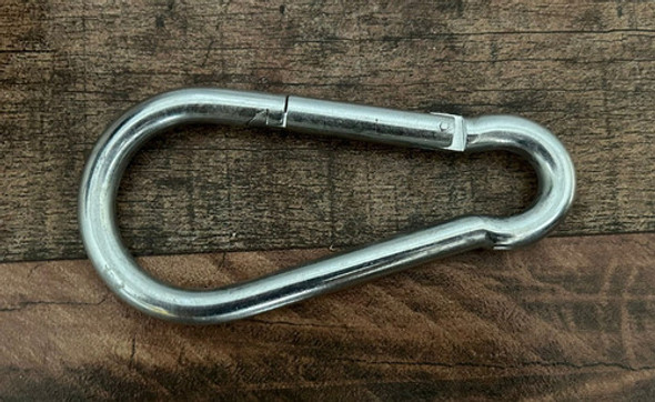 Mosqueton Tipo Bombero Acero Galvanizado 14x180mm X Unidad 0 Mosqueton Tipo Bombero Acero Galvanizado 14x180mm X Unidad 0