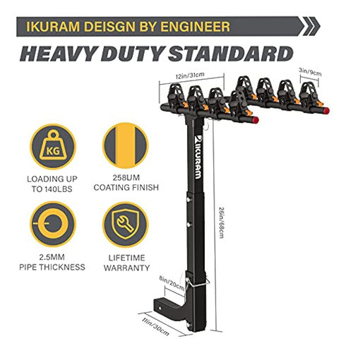 Ikuram R 3 Portabicicletas Portabicicletas, 1