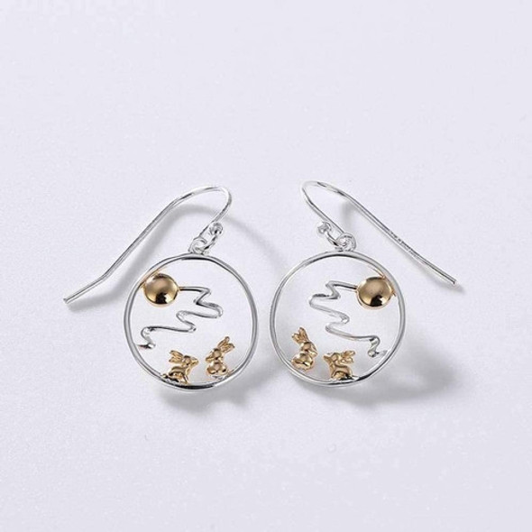 Qiongxin Pendientes De Estilo Chino En Forma De L Grima 0