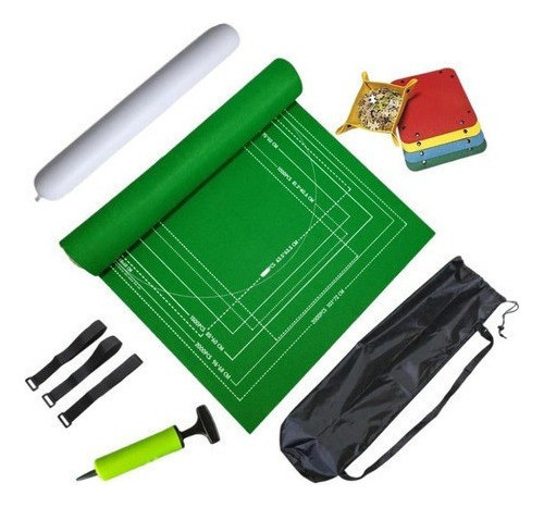 Quebra-cabeça Rolo De Feltro Tapete Inflável Organizador 0