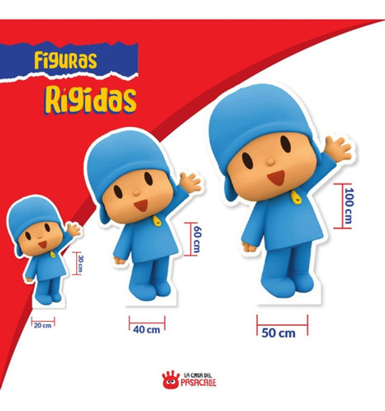 Pocoyo Figura Decoración Fiesta Cumpleaños 1