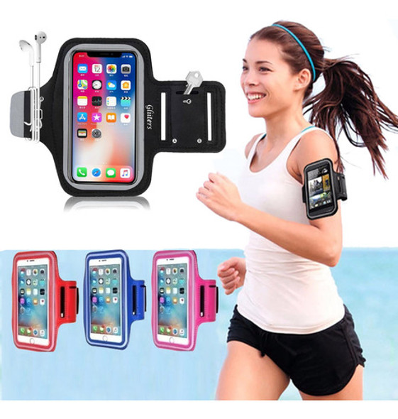 Estuche Brazalete Con Visor Para Celular (hasta 5.5 ) 1