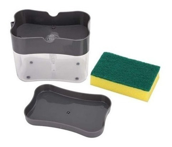 Dispensador De Detergente Porta Esponja Lava Platos Bola8 1