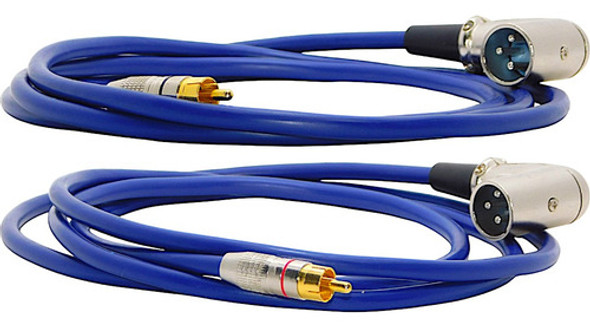 Cable  Audio Canon Xlr Macho 90o A Rca Macho  1,5 Mts Hamc 0