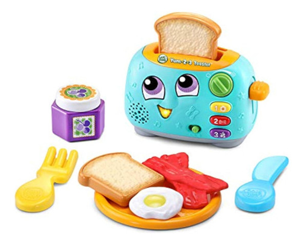 Leapfrog Yum-2-3 Tostadora, Verde Azulado 0