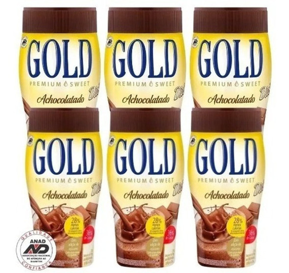 Kit 24 Achocolatado Diet Gold Vitaminado Promoção 0