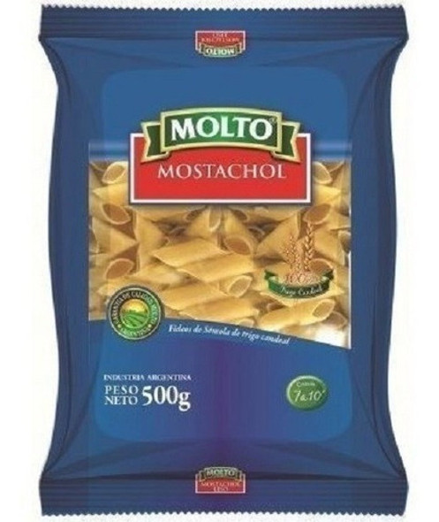 Fideos Molto Mostachol 500 Grs X 2 Unidades 0