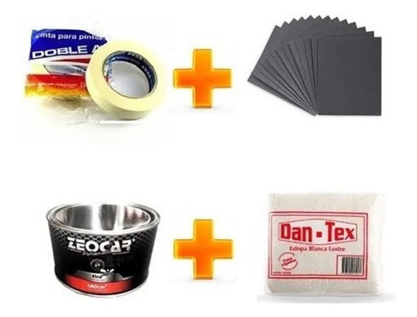 Kit Pulido Faros / Opticas Dañados Por La Acción Del Sol 0