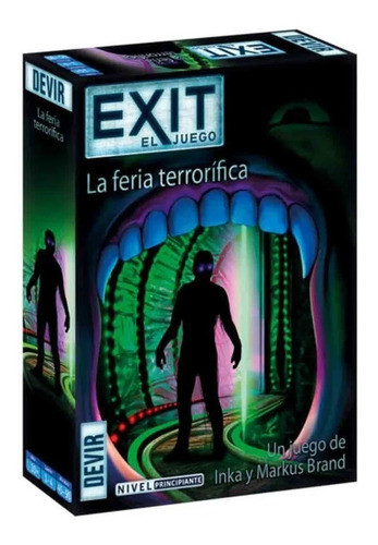 Exit La Feria Terrorífica - Juego De Mesa - Devir 0