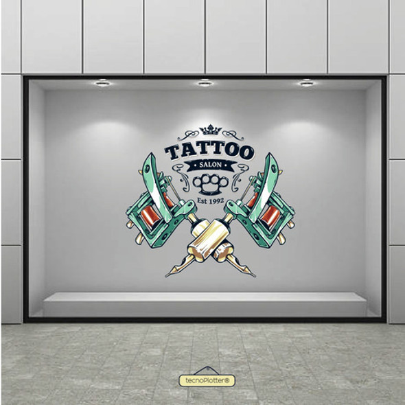 Vinilo Tattoo Tatuajes Calaveras Promocion 1