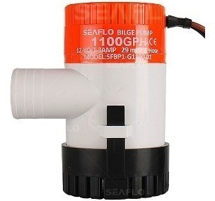 Kit Duas Bombas De Porão 1100 Gl Seaflo Original 1