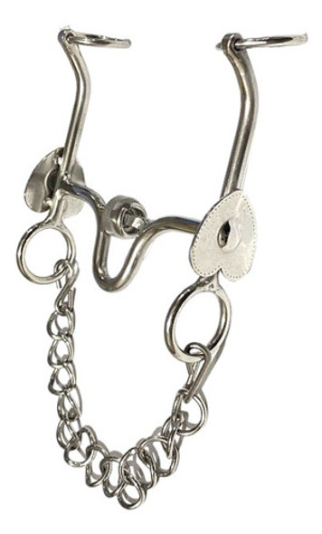 Freno Bocado Para Caball Acero Inoxidable  Copas Cinceladas 1