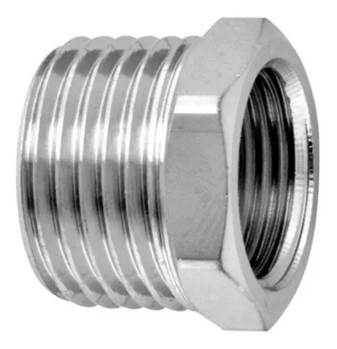 Bucha De Redução 1/2 X 1/4 Cromado - Dalcon 0