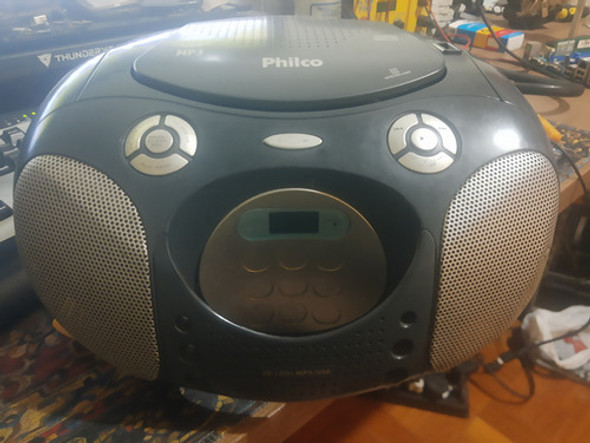 Radio Boombox Philco Pb120n Preto 110v. 0