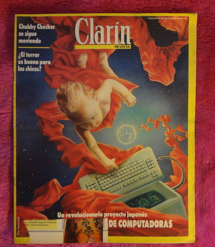 Clarín Revista 3 Noviembre 1991 Chubby Checker Aristarain 0