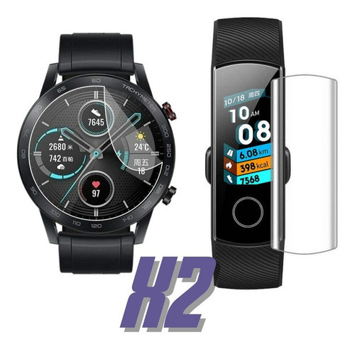 Film Silicona Hidrogel Smartwatch Para Haylou Rt2 Ls10 X2 0