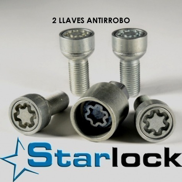 Tuercas Seguridad Antirrobo Farad Starlock P/ Ford Territory 1